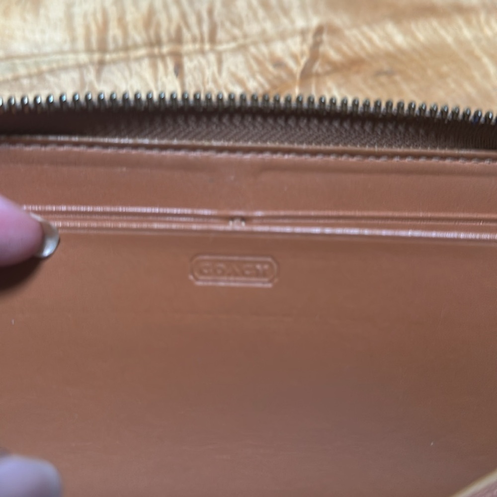 Coach Plaid tattersall heritage Wallet exc! - Picture 5 of 6